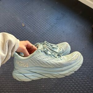 Hoka Women's Light Blue Athletic Shoes